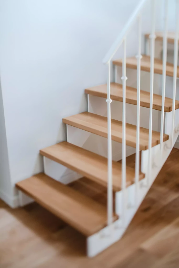 Détail escalier métallique Mouvaux