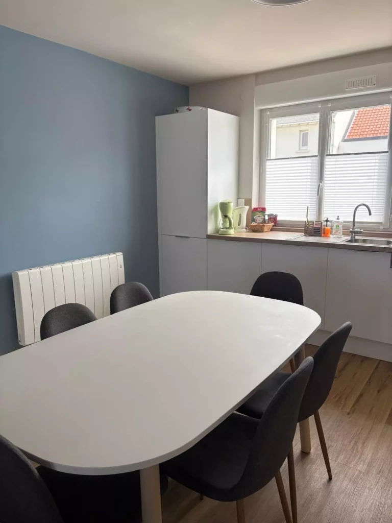 Cuisine neuve dans appartement Wissant