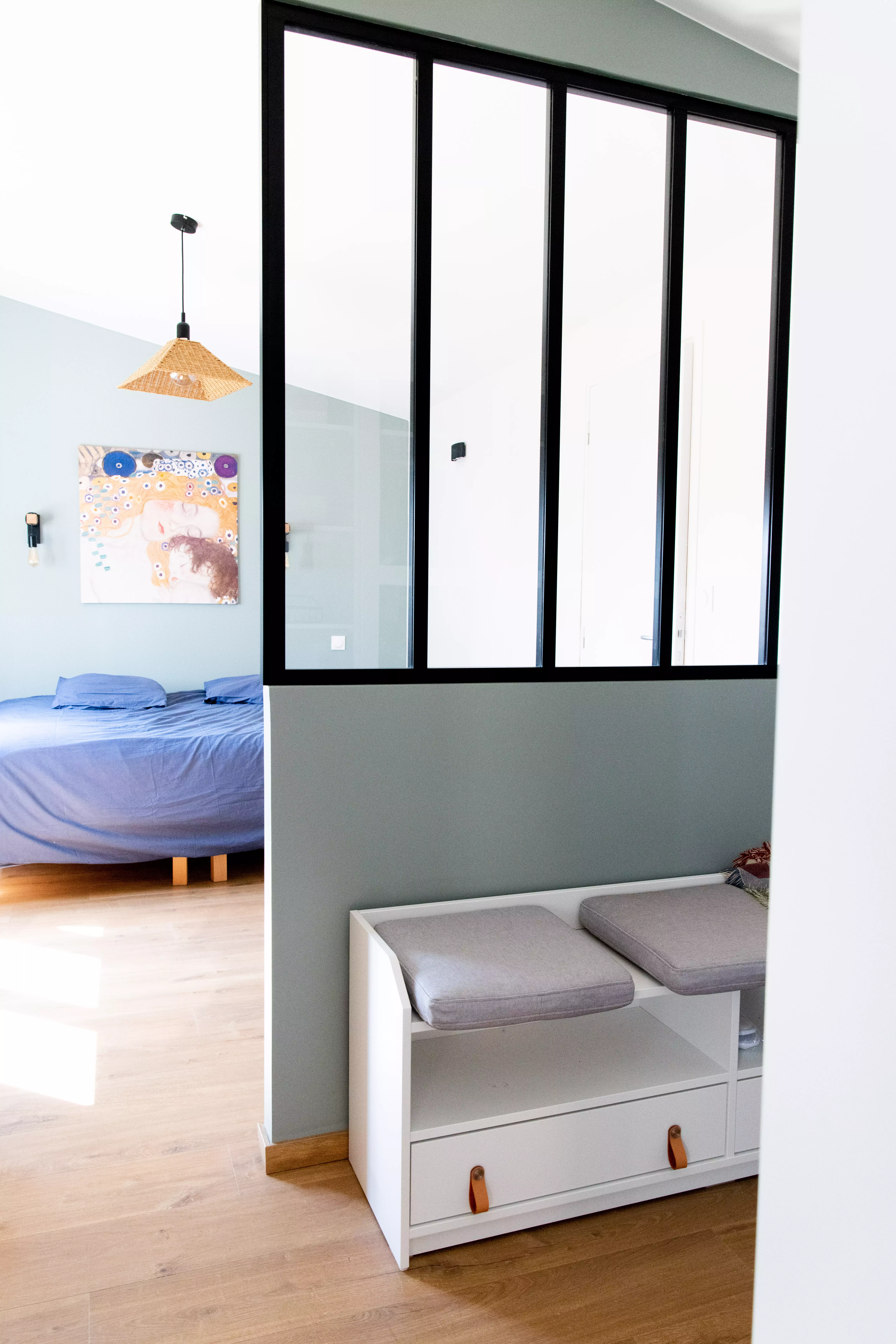 Verrière espace parental Mouvaux